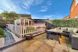 South Westerly Rear Garden- click for photo gallery